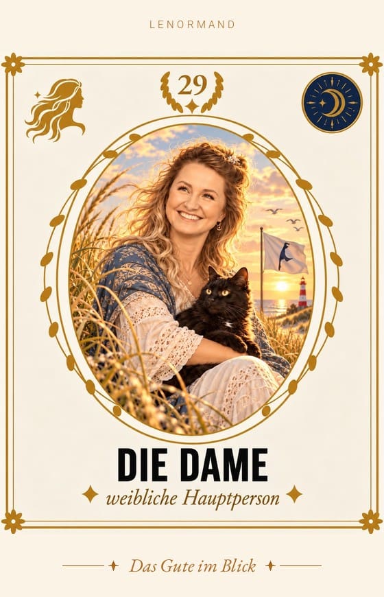 Lenormand-Karte 29 Die Dame von Ann-Kristin Chus